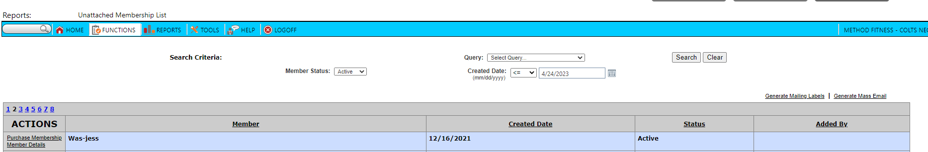 How Can I Locate Members Without A Membership ShapeNetSoftware 